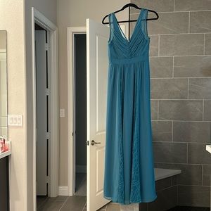 NEW BCBGeneration Cerulean Dress with Lace